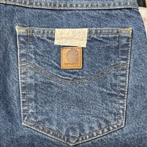 Carhartt Men's Straight Jeans in Denim Blue